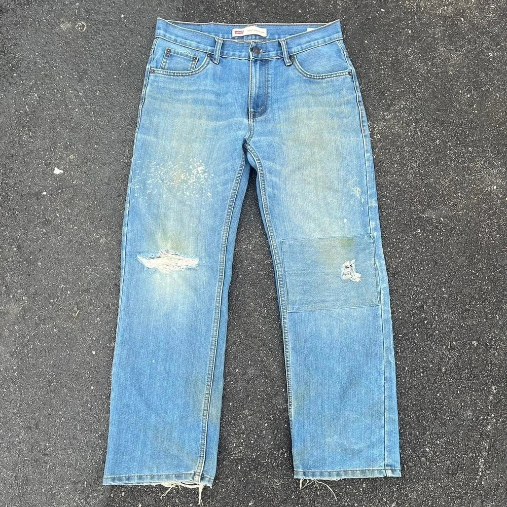 1990s baggy Levi 560 Loose fitting jeans size 34
